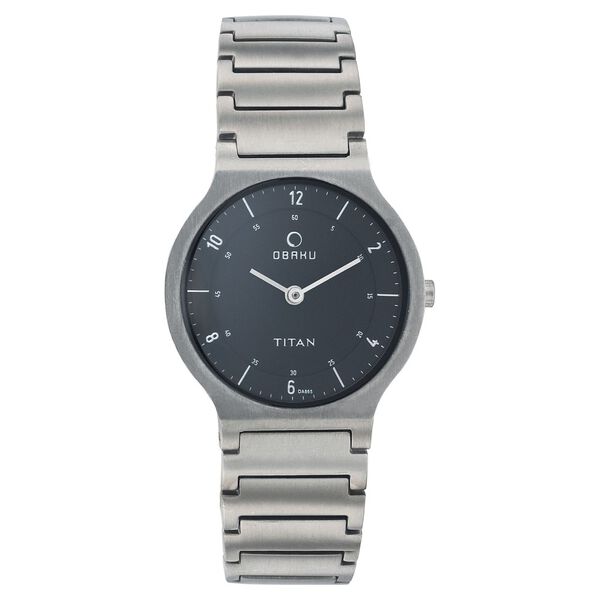 Titan Quartz Analog Grey Dial Metal Strap Watch for Women - image number 0