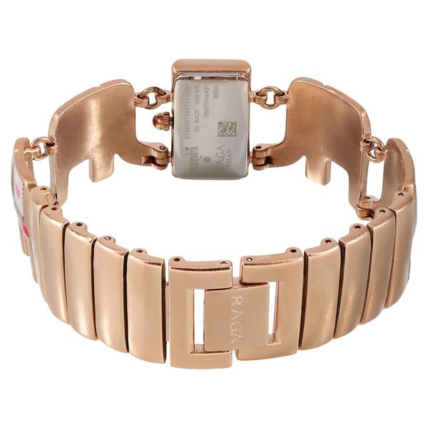 Titan Raga X Masaba Mother of Pearl Dial Women Watch With Metal Strap - image number 3