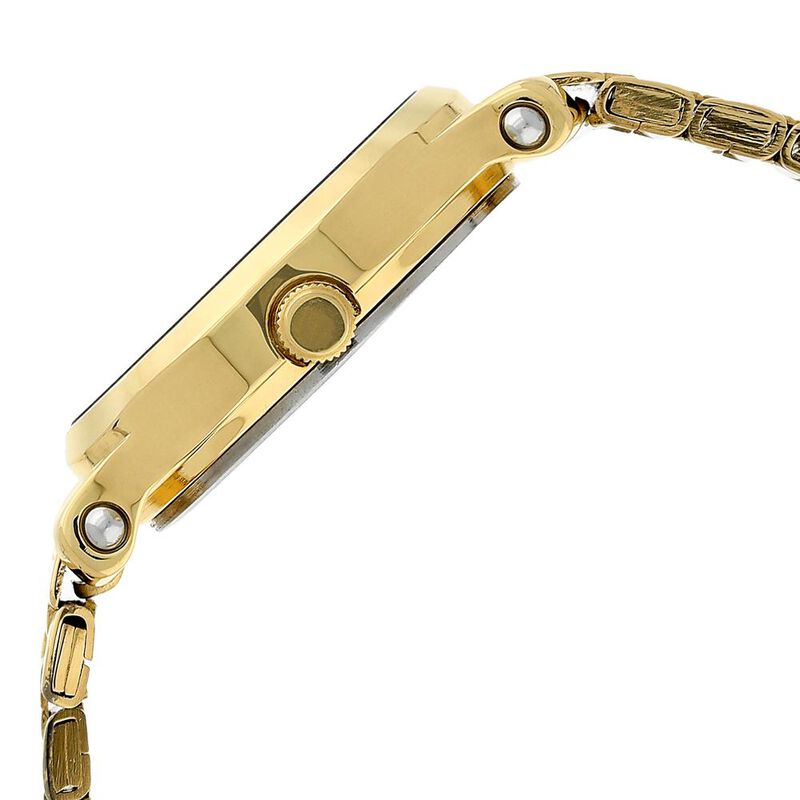 Titan Quartz Analog Champagne Dial Stainless Steel Strap Watch for Women - image number 3