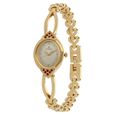 Titan Quartz Analog Champagne Dial Metal Strap Watch for Women - image number 1