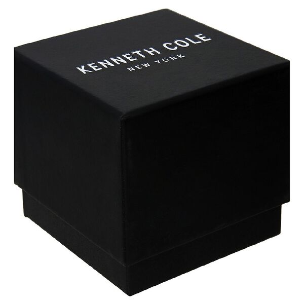 Kenneth Cole Quartz Analog Brown Dial Metal Strap Watch for Men - image number 4