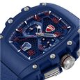 Ducati Quartz Multifunction Blue Dial Blue Silicone Strap Watch For Men - image number 3