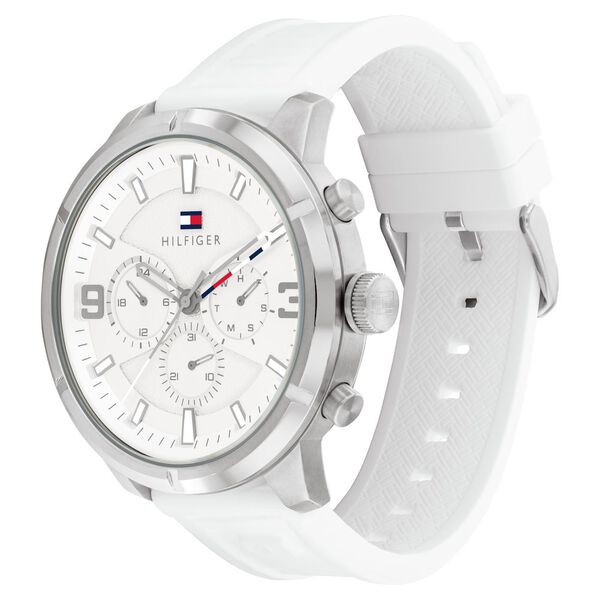 Tommy Hilfiger Silver Dial Quartz Analog with Date Watch for Men - image number 1