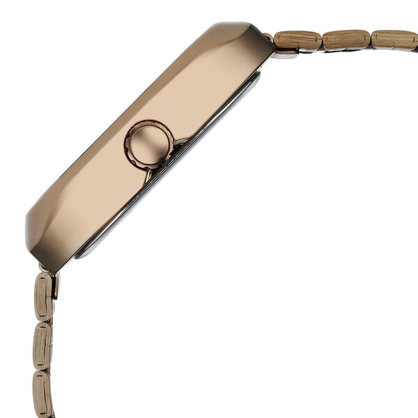 Fastrack Vyb Maverick Quartz Analog Khaki Dial Metal Strap Watch For Guys - image number 5