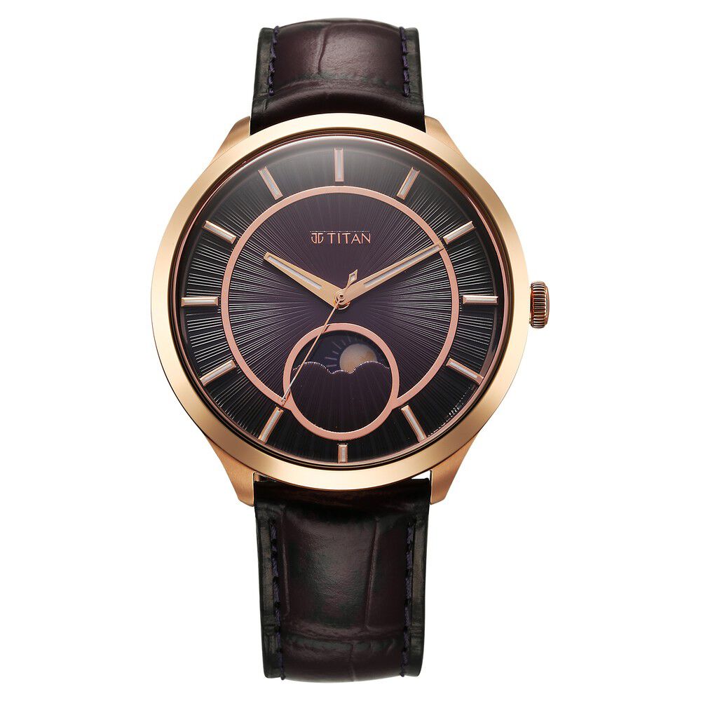Edge titan watch blue shop