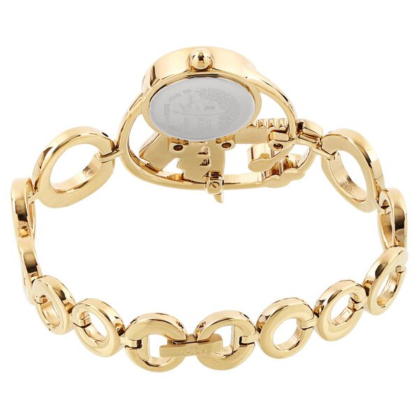 Titan Quartz Analog Mother of Pearl Dial Metal Strap Watch for Women - image number 3