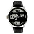 Fastrack Quartz Analog Yellow Dial Leather Strap Watch for Guys