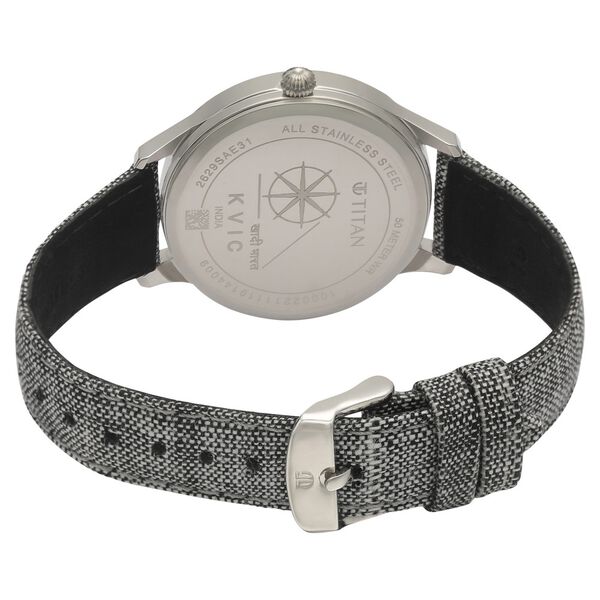 Titan Quartz Analog Grey Dial Fabric Strap Watch for Women - image number 4