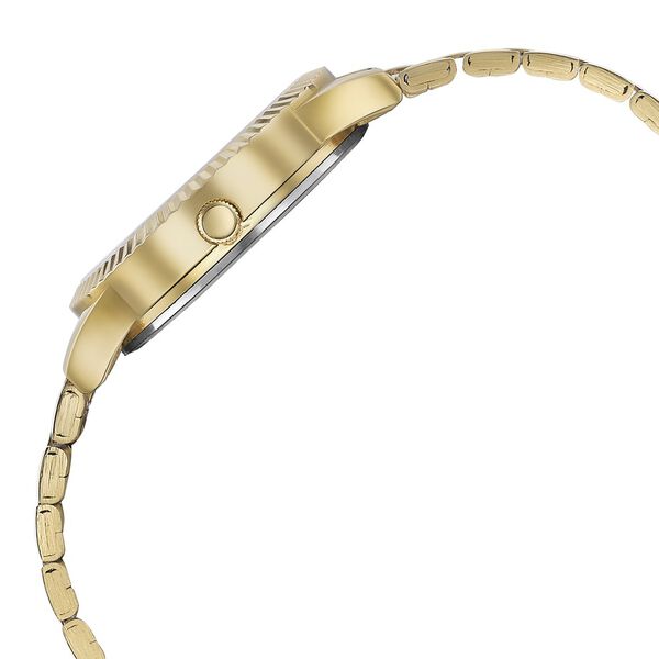 Sonata Glam Gold Quartz Analog Off White Dial Stainless Steel Strap Watch For Women - image number 3