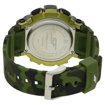 SF Digital Dial Plastic Strap Watch for Men
