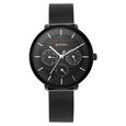 Titan Women's Svelte Green: Multi-Function Watch with Metal Strap - image number 1