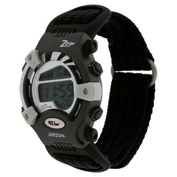 Zoop Digital Watch with Digital Dial & Black Strap for Boys Kids, from House of Titan - image number 1