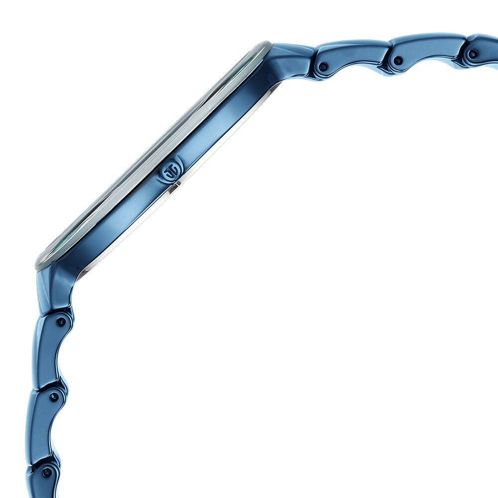 Titan edge blue dial sale watch