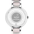 Xylys Swiss Analog Pink Steel And Ceramic Strap White Dial Watch For Women - image number 4
