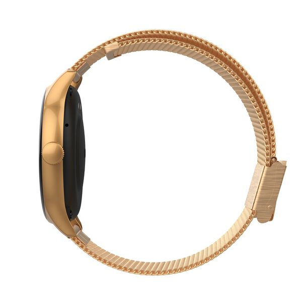 Titan Evoke Smartwatch - Seamless Calls, Voice Assistant, Rose gold strap - image number 3