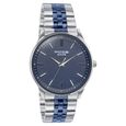 Sonata Poze Quartz Analog Blue Round Dial Two Toned Stainless Steel Strap Watch For Men - image number 2
