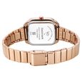 Vyb Seeker By Fastrack Quartz Analog Grey Dial Rose Gold Stainless Steel Strap Watch For Girls - image number 5