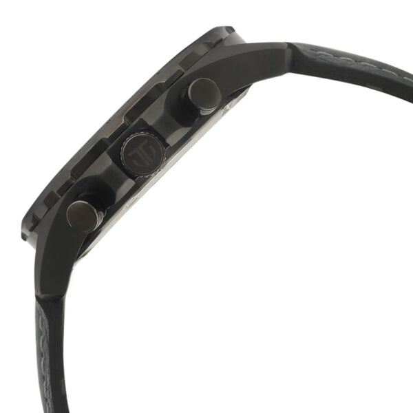 Titan Quartz Multifunction Black Dial with Silicone & Leather Strap watch for Men - image number 3