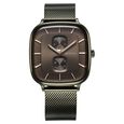 Titan Avant Garde Quartz Multifunction Brown Dial With Green Color Stainless Steel Strap Watch For Men - image number 1
