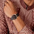 Titan Classique Suave Quartz Brown Dial Brown Leather Strap Watch for Men - image number 4