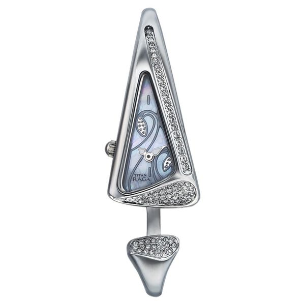 Titan Quartz Analog Mother Of Pearl Dial Watch for Women - image number 0