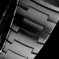Titan Edge Fumage Quartz Analog Black Dial Black Ceramic Strap Watch For Men - image number 4