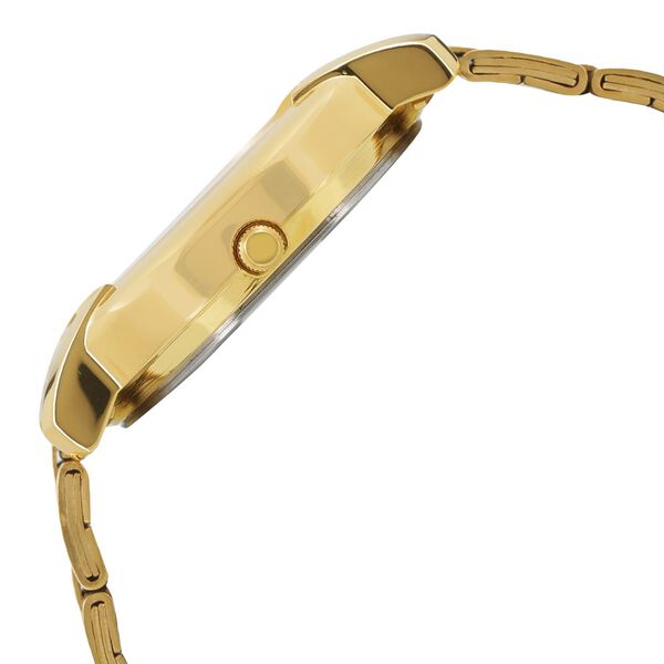 Sonata Quartz Analog with Day and Date Champagne Dial Stainless Steel Strap Watch for Men - image number 2