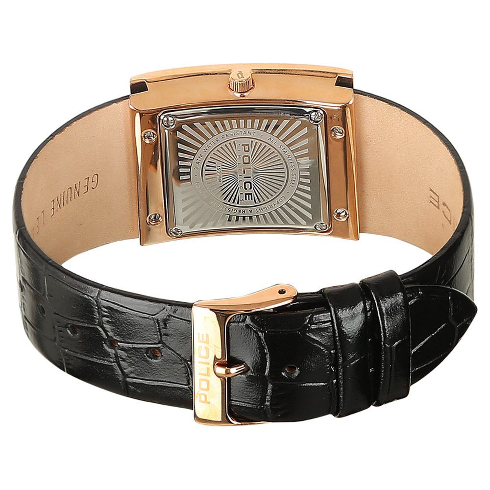 Buy Online Police Quartz Analog Black Dial Leather Strap Watch for Men ncpl15395bsr02w Titan