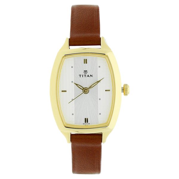 Titan Karishma White Dial Analog Stainless Steel Strap watch for Women - image number 0