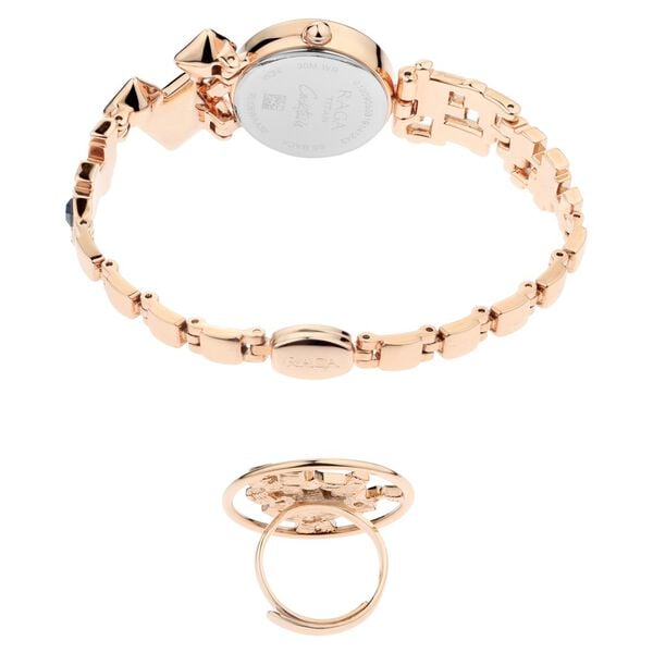 Titan Raga Cocktails Mother of Pearl Dial Analogue Metal Strap Watch for Women - image number 4