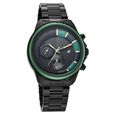 Fastrack Wild Quartz Chronograph Two Toned Dial Black Stainless Steel Strap Watch For Guys - image number 4