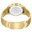 Police Quartz Multifunction Black Dial Golden Colour Stainless Steel Strap Watch For Men - image number 2