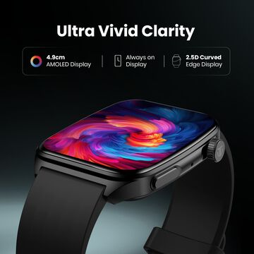 Titan Smart 4.0 Smartwatch with 1.93" AMOLED Display, Infinite AI Watch Faces, AI Voice assistant, Smart Hydration