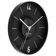 Titan Earth Flare Wall Clock - Black Marble Texture - image number 2
