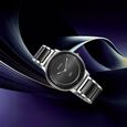 Titan Edge Fusion Quartz Analog Black Dial Two Toned Steel & Ceramic Strap Watch for Men - image number 6