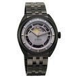Titan Stellar Cupola Automatic Analog with Sun Moon Phase and Silver Dial Dark Gun Stainless Steel Strap Watch for Men - image number 2