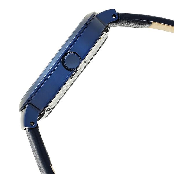 Kenneth Cole Quartz Analog Blue Dial Leather Strap Watch for Women - image number 3