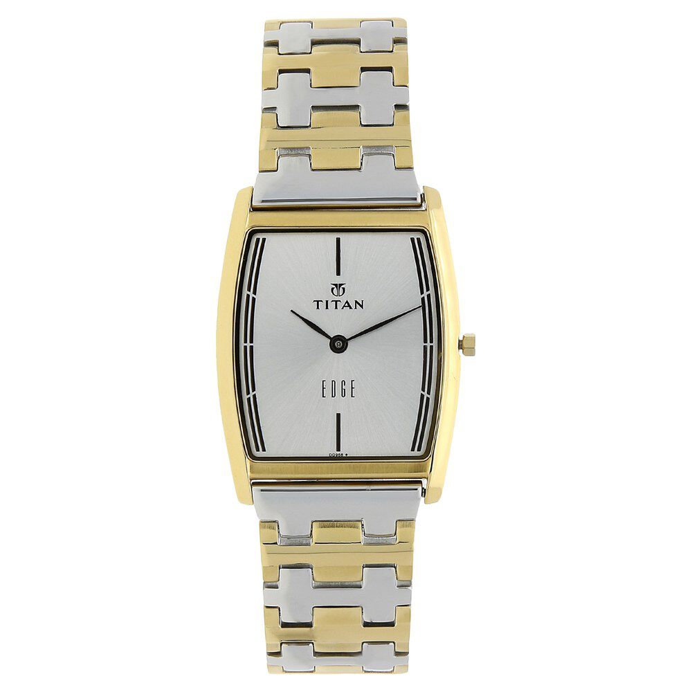 Titan edge gold watch price sale