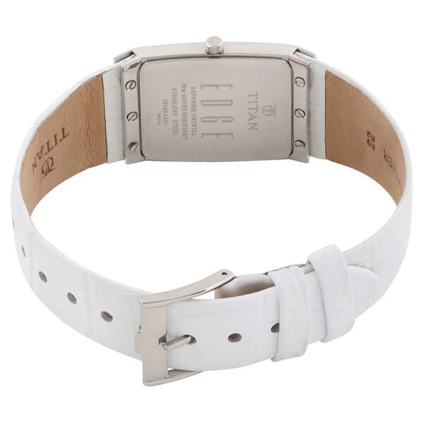 Titan Edge Green Dial Analog Leather Strap watch for Women - image number 3