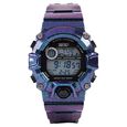 Zoop Digital Watch with Digital Dial & Transparent Blue Red Strap for Boys Kids, from House of Titan