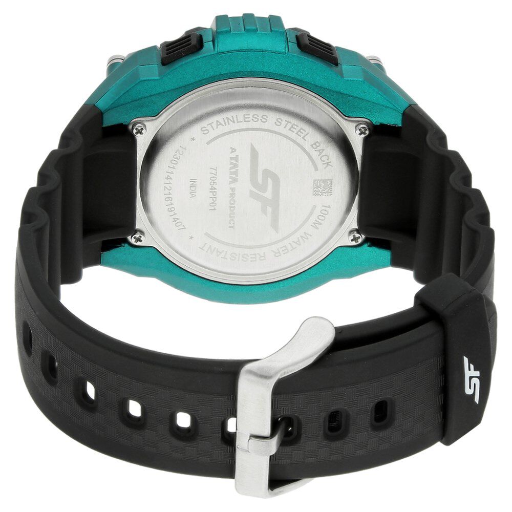 Buy Online SF Digital Dial Plastic Strap Watch for Men nm77054pp01 Titan