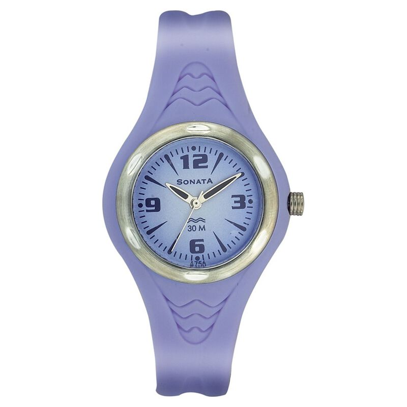 Sonata Quartz Analog Silver Dial Strap Watch for Women