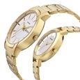 Sonata Quartz Analog White Dial Metal Strap Watch for Couple - image number 2