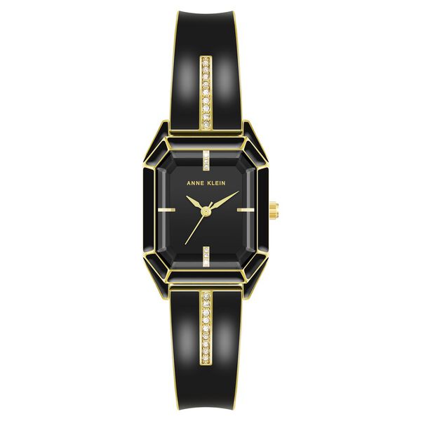 Anne Klein Quartz Analog Black Dial Stainless Steel Strap Watch for Women - image number 0