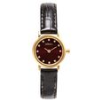 Titan Nebula Vintage 18k Gold Analog with Diamond Studded Indices Watch for Women