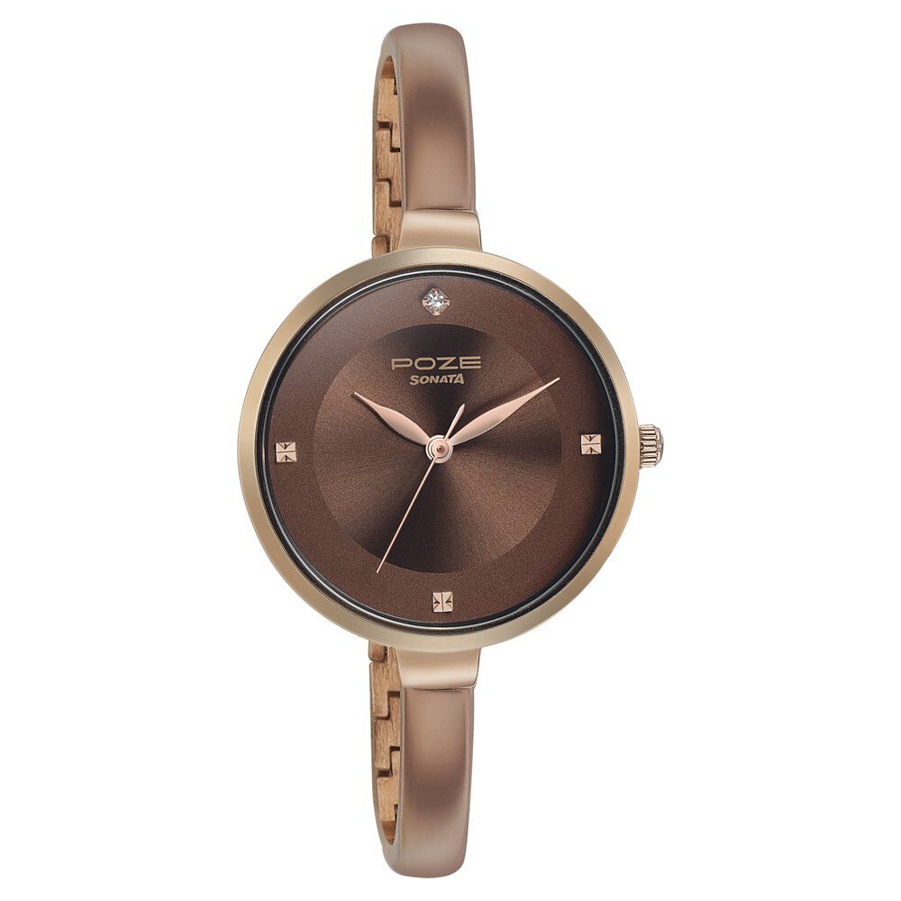 Sonata metal sale watches