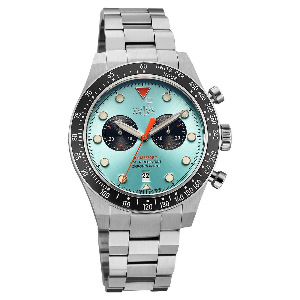 Buy Online Xylys Aurelius Quartz Chronograph Ice Blue Dial T