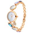 Titan Raga Moments Of Joy Quartz Analog Mother of Pearl Round Dial Rose Gold Metal Strap Watch For Women - image number 3