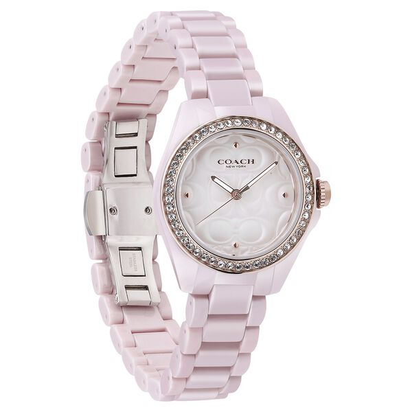 Coach Quartz Analog White Dial Watch for Women - image number 0