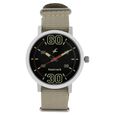 Fastrack Fundamentals Quartz Analog Blue Dial Stainless Steel Strap Watch for Guys